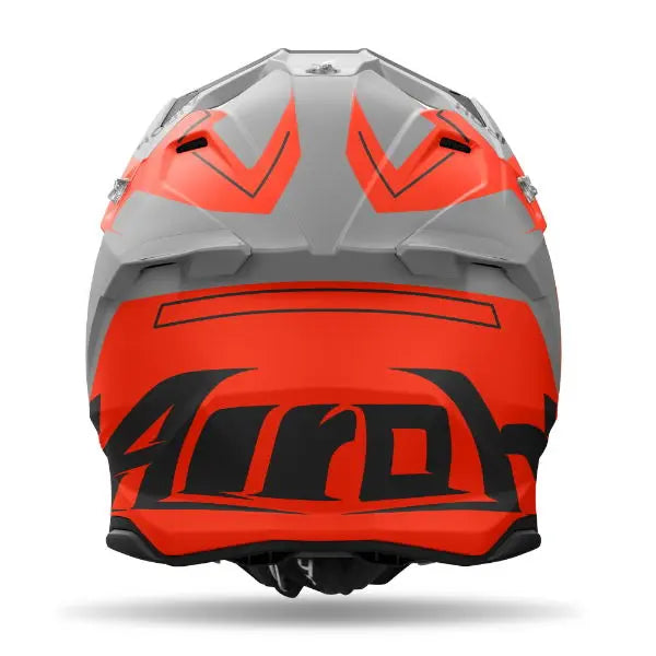 Airoh Twist 3 Dizzy Matt Fluo Orange - FREE UK Shipping, FREE 365 Day Returns | Moto Central