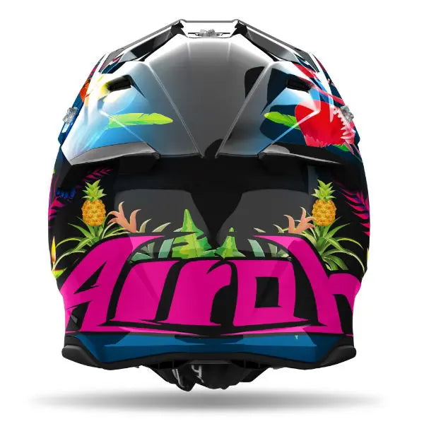 Airoh Twist 3 Gloss Amazonia - FREE UK Shipping, FREE 365 Day Returns | Moto Central