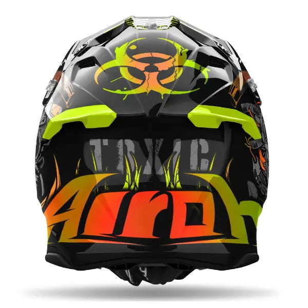 Airoh Twist 3 Gloss Toxic - FREE UK Shipping, FREE 365 Day Returns | Moto Central