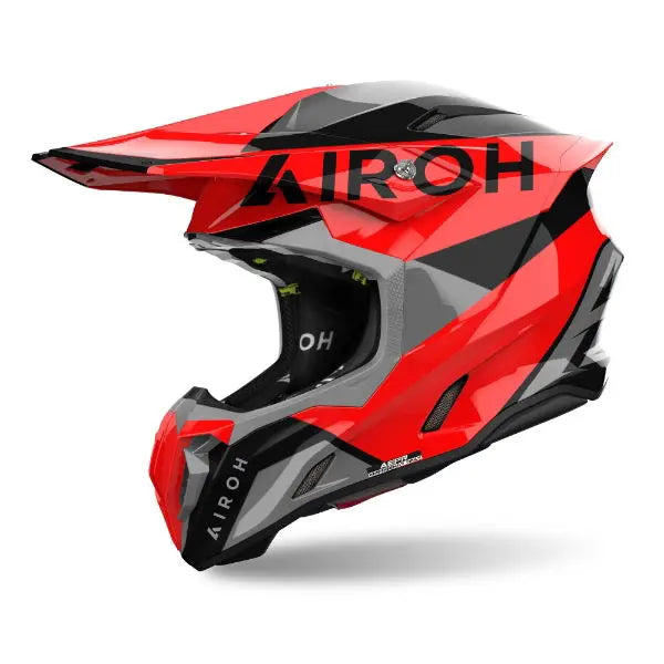 Airoh Twist 3 King Gloss Red - FREE UK Shipping, FREE 365 Day Returns | Moto Central