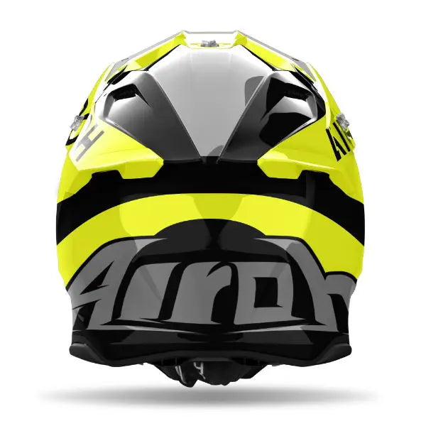 Airoh Twist 3 King Gloss Yellow - FREE UK Shipping, FREE 365 Day Returns | Moto Central