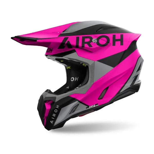 Airoh Twist 3 King Matt Pink - FREE UK Shipping, FREE 365 Day Returns | Moto Central