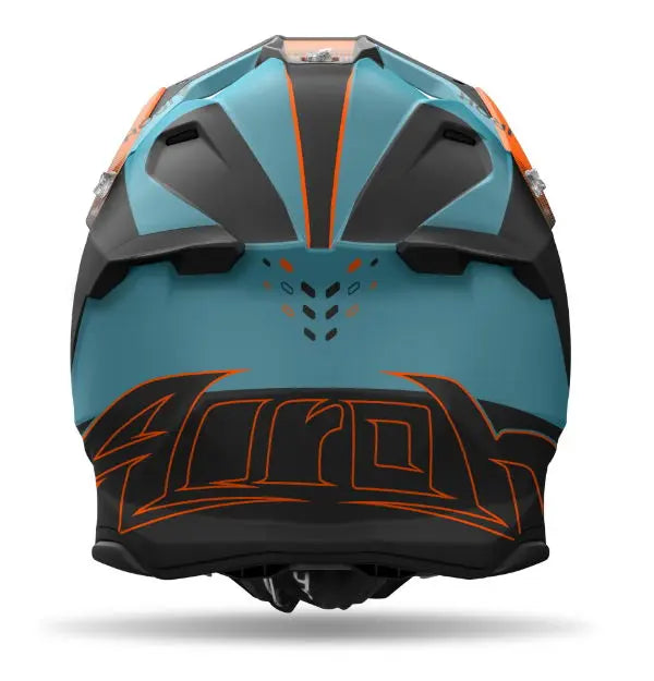 Airoh Twist 3 Shard Matt Orange - FREE UK Shipping, FREE 365 Day Returns | Moto Central