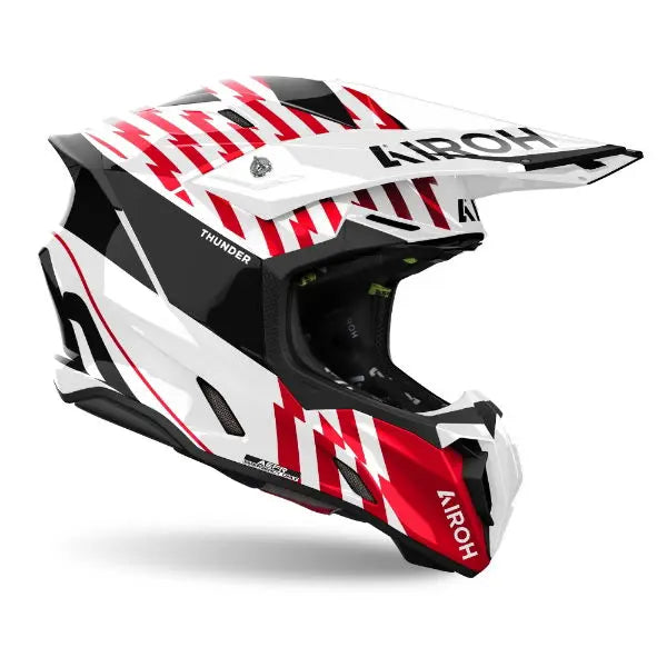 Airoh Twist 3 Thunder Gloss Red - FREE UK Shipping, FREE 365 Day Returns | Moto Central