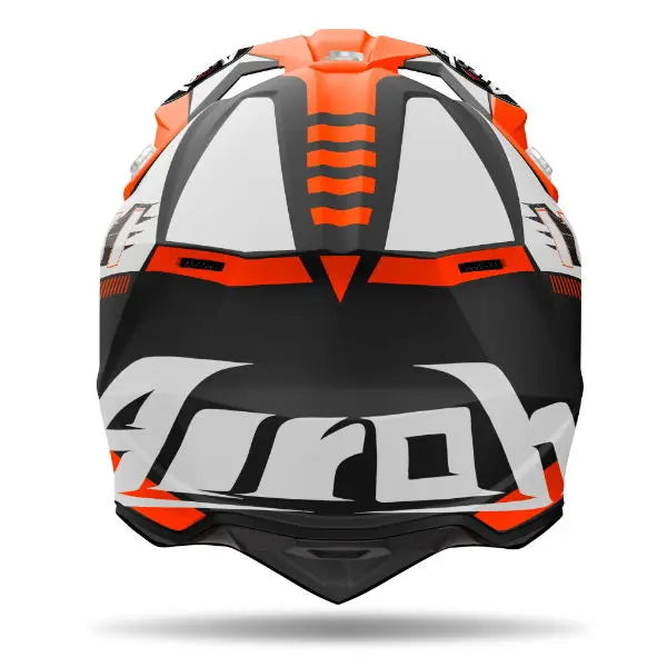 Airoh Wraaap Feel Matt Orange - FREE UK Shipping, FREE 365 Day Returns | Moto Central