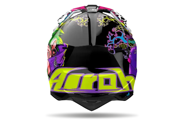 Airoh Wraaap Gloss Music - FREE UK Shipping, FREE 365 Day Returns | Moto Central