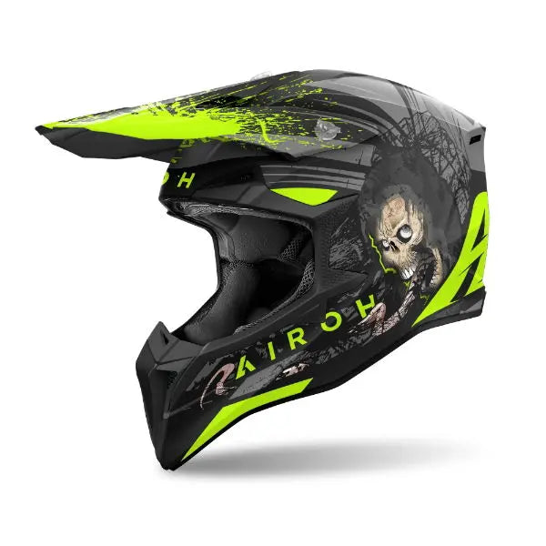 Airoh Wraaap Matt Darkness - FREE UK Shipping, FREE 365 Day Returns | Moto Central