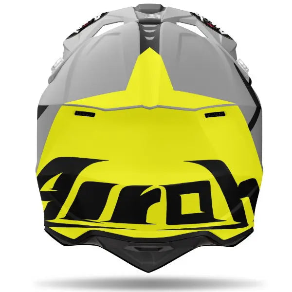 Airoh Wraaap Reloaded Matt Yellow - FREE UK Shipping, FREE 365 Day Returns | Moto Central