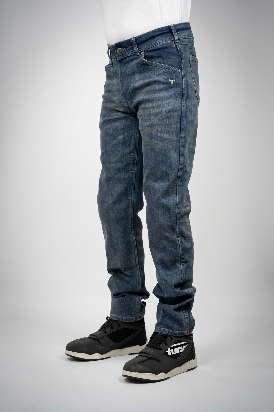 Bull-it Ajax Easy Fit Denim Jeans Blue - FREE UK Shipping, FREE 365 Day Returns | Moto Central