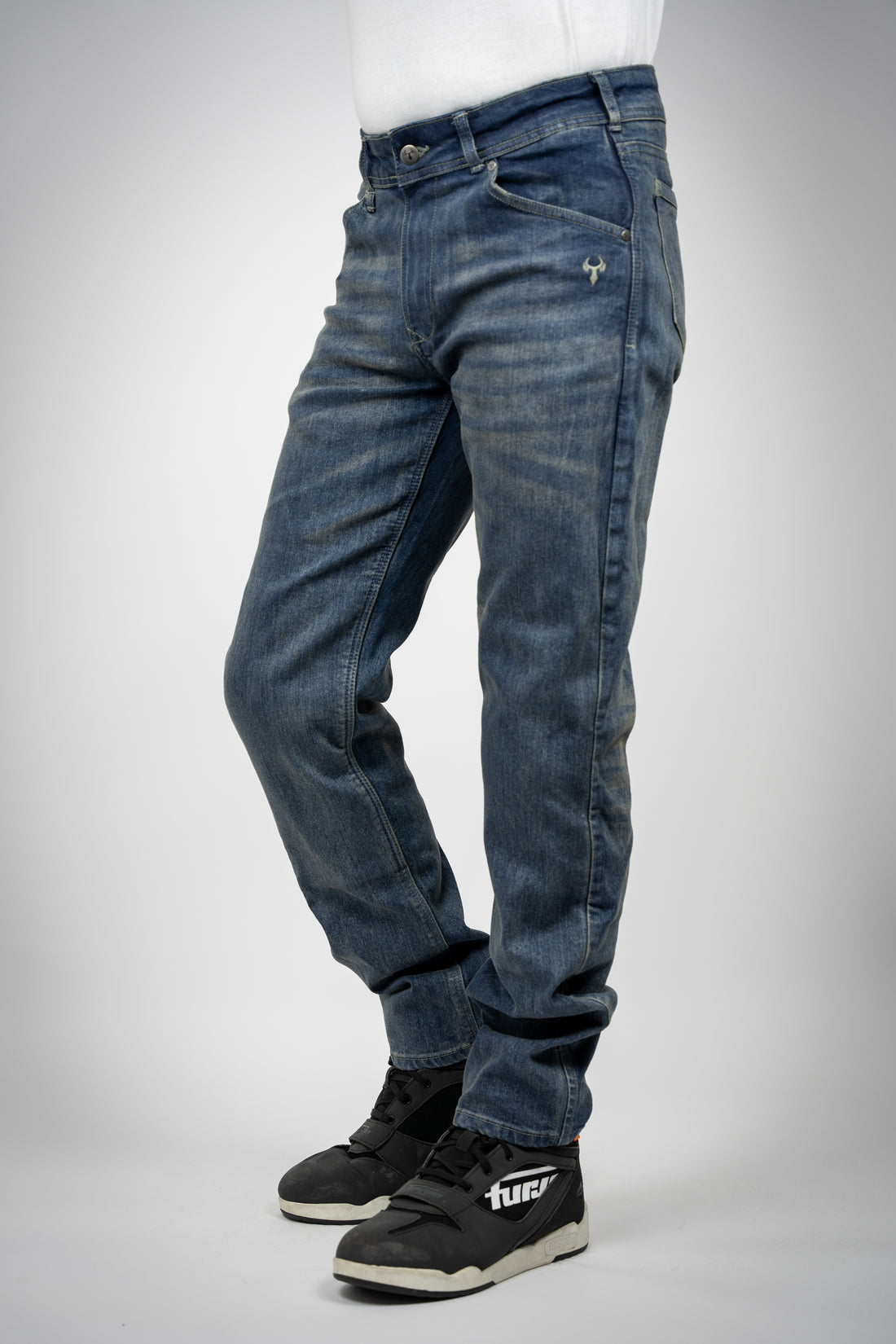 Bull-it Ajax Easy Fit Denim Jeans Blue - FREE UK Shipping, FREE 365 Day Returns | Moto Central