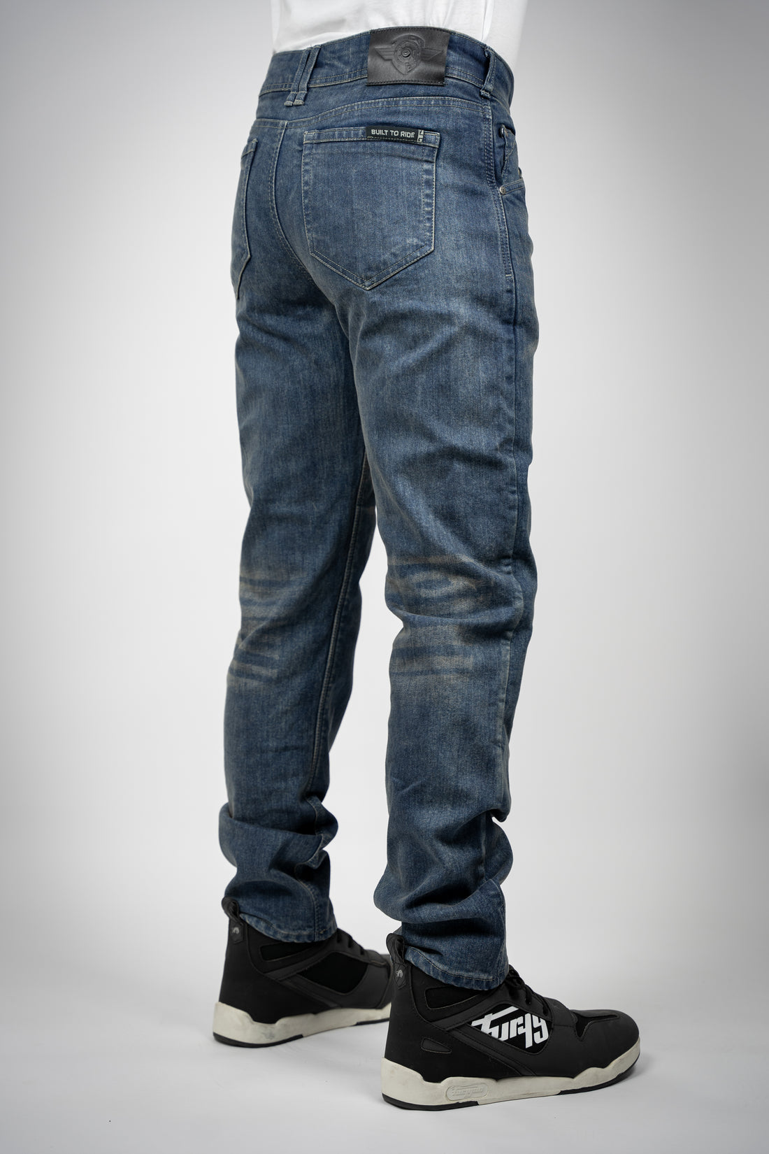 Bull-it Ajax Easy Fit Denim Jeans Blue - FREE UK Shipping, FREE 365 Day Returns | Moto Central