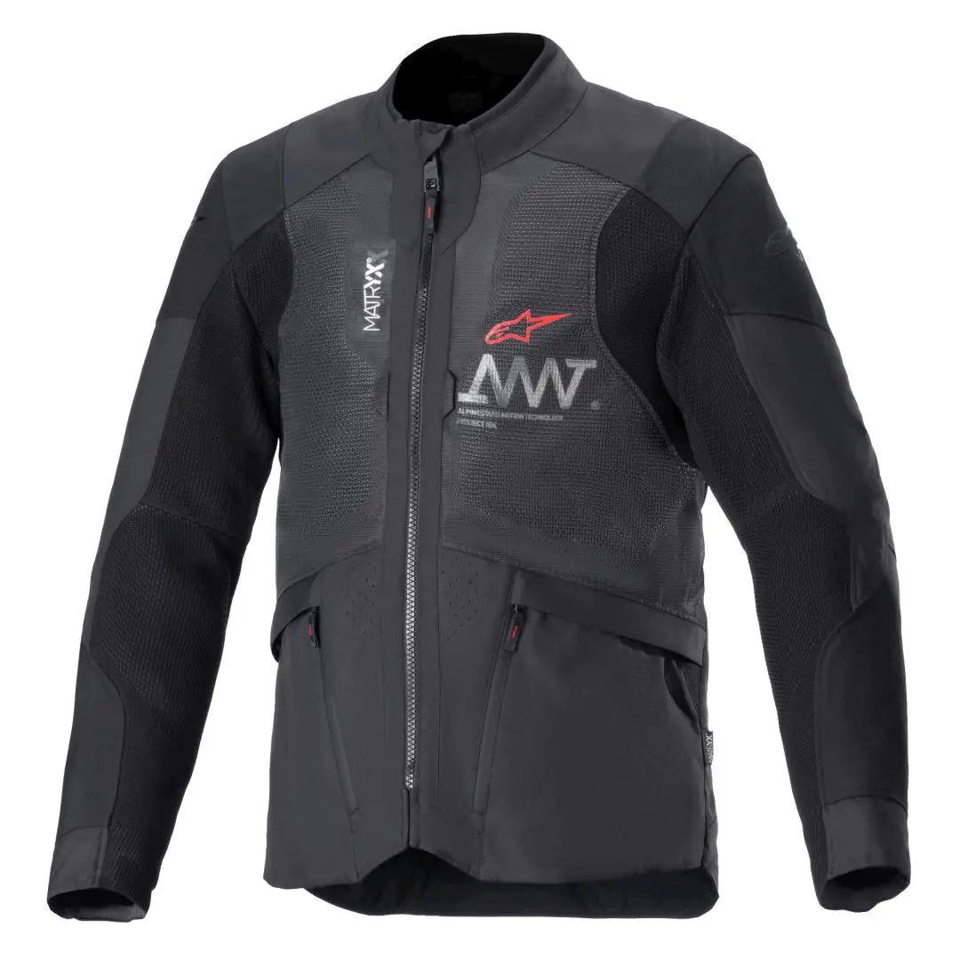 Alpinestars AMT-7 Air Textile Jacket Black / Dark Shadow - FREE UK Shipping, FREE 365 Day Returns | Moto Central