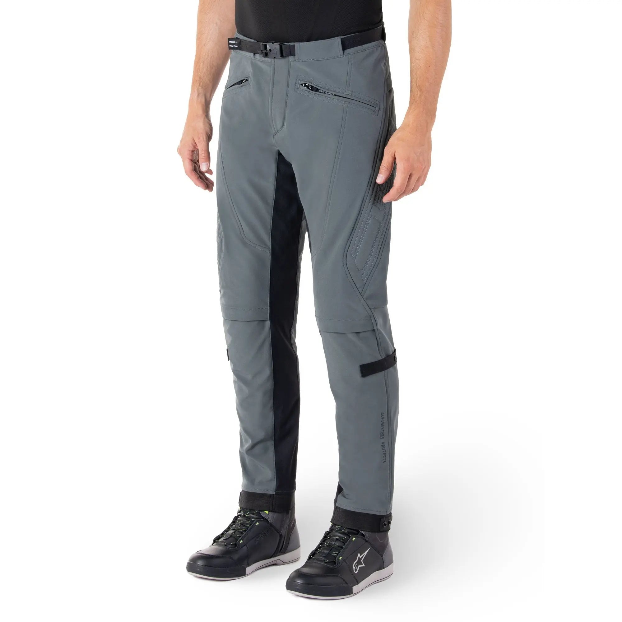 Alpinestars Alden Textile Trouser Urban Grey  - FREE UK Shipping, FREE 365 Day Returns | Moto Central