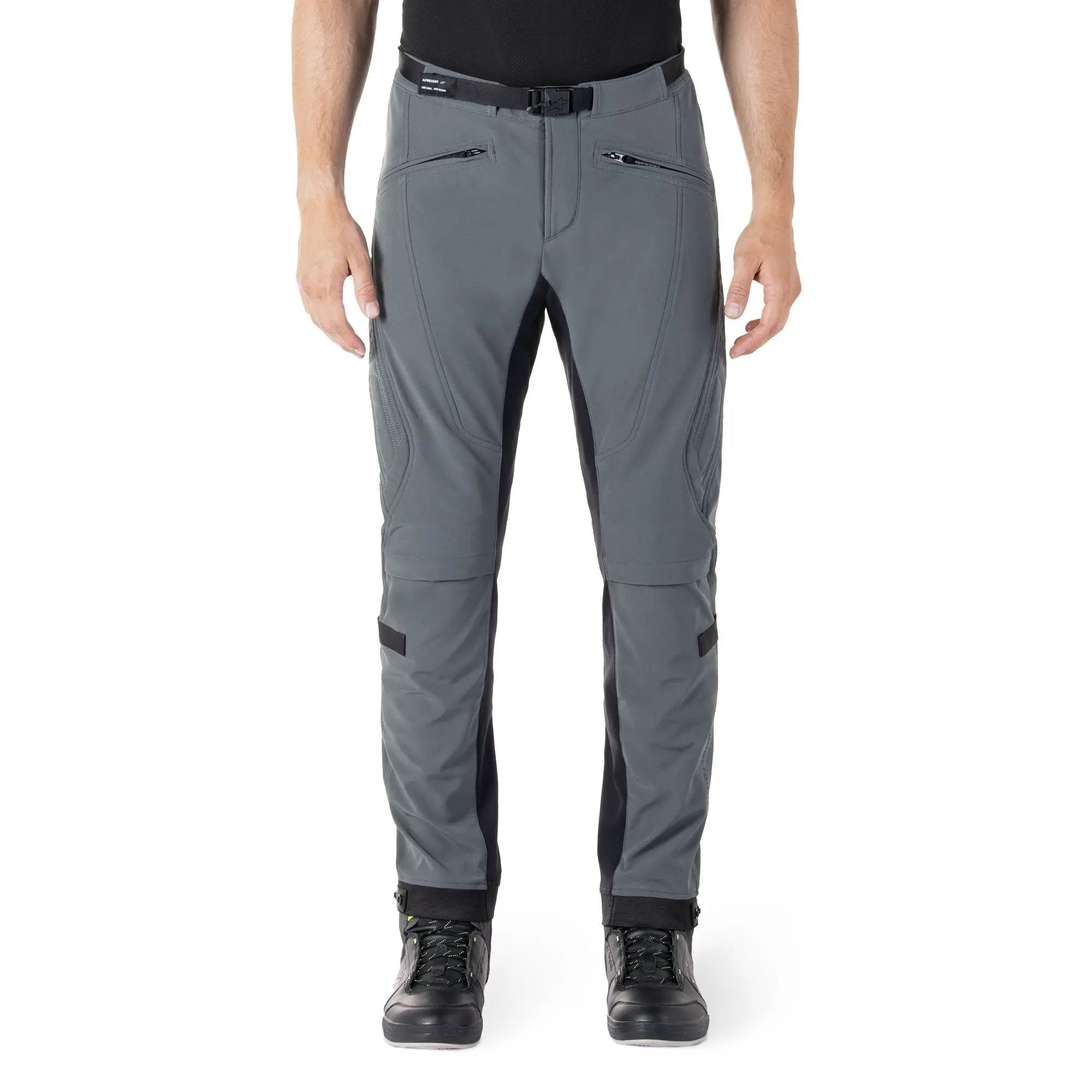 Alpinestars Alden Textile Trouser Urban Grey  - FREE UK Shipping, FREE 365 Day Returns | Moto Central