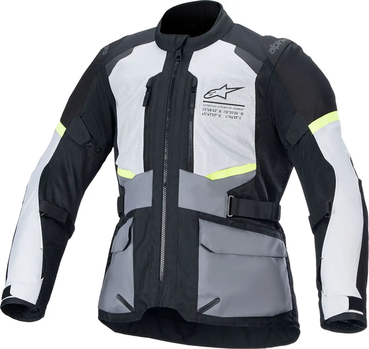 Alpinestars Andes Air Drystar Textile Jacket Black / Grey - FREE UK Shipping, FREE 365 Day Returns | Moto Central