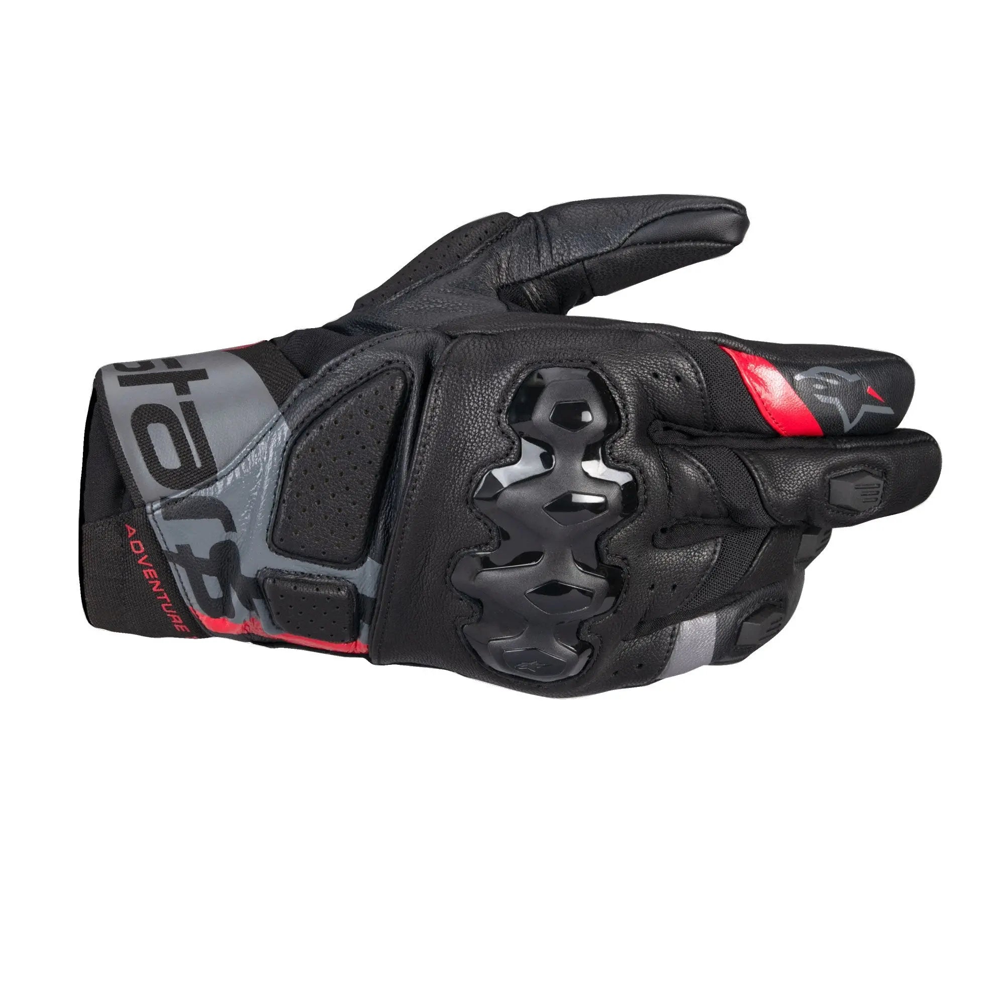 Alpinestars Belize V3 Drystar Leather Gloves Black  - FREE UK Shipping, FREE 365 Day Returns | Moto Central