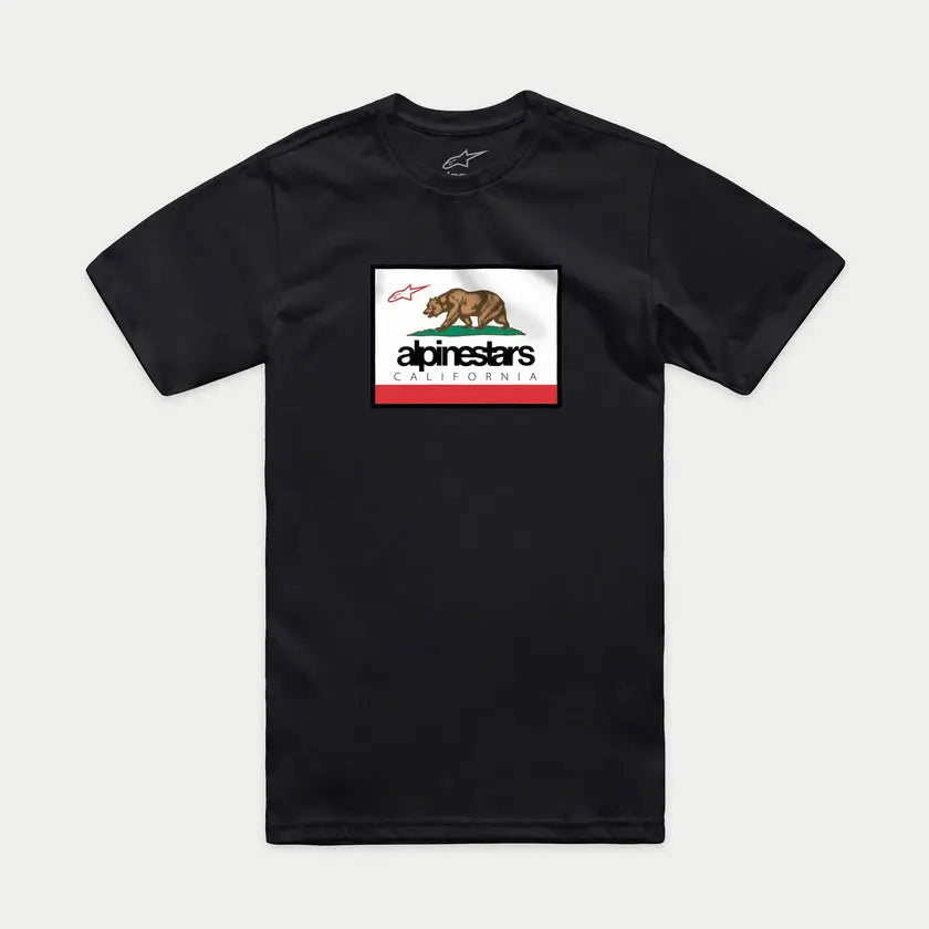 Alpinestars Cali 2.0 CSF Tee Black - FREE UK Shipping, FREE 365 Day Returns | Moto Central