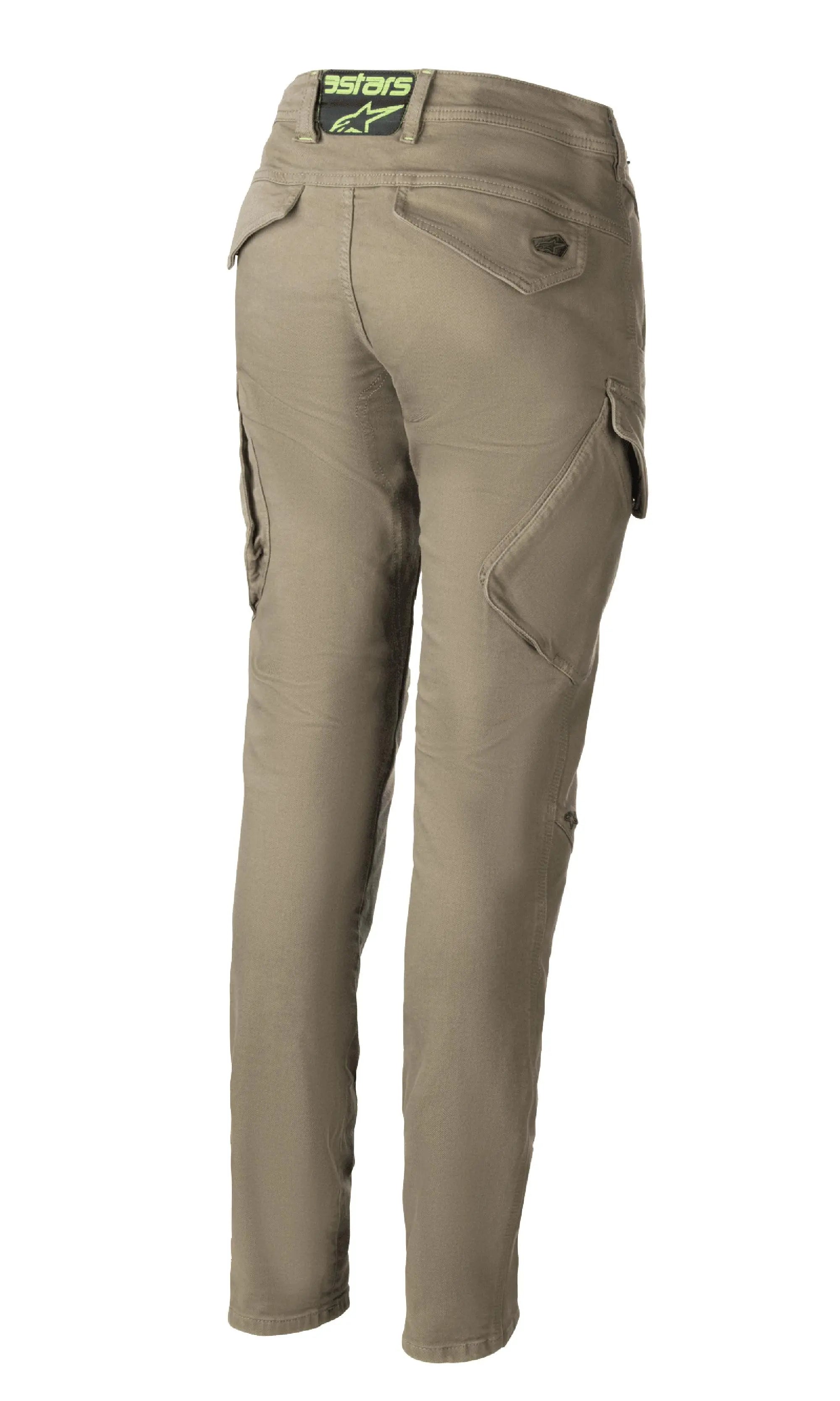 Alpinestars Caliber Ladies Tech Riding Trousers Military Green - FREE UK Shipping, FREE 365 Day Returns | Moto Central