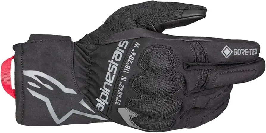 Alpinestars Crestone Gore-Tex Insulated Gloves Black - FREE UK Shipping, FREE 365 Day Returns | Moto Central