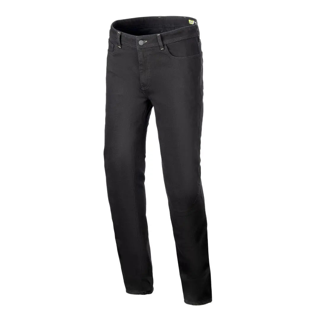 Alpinestars Cult-8 Stretch Denim Jeans Black Rinse - FREE UK Shipping, FREE 365 Day Returns | Moto Central