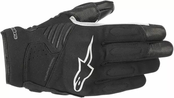 Alpinestars Faster Gloves Black / White - FREE UK Shipping, FREE 365 Day Returns | Moto Central