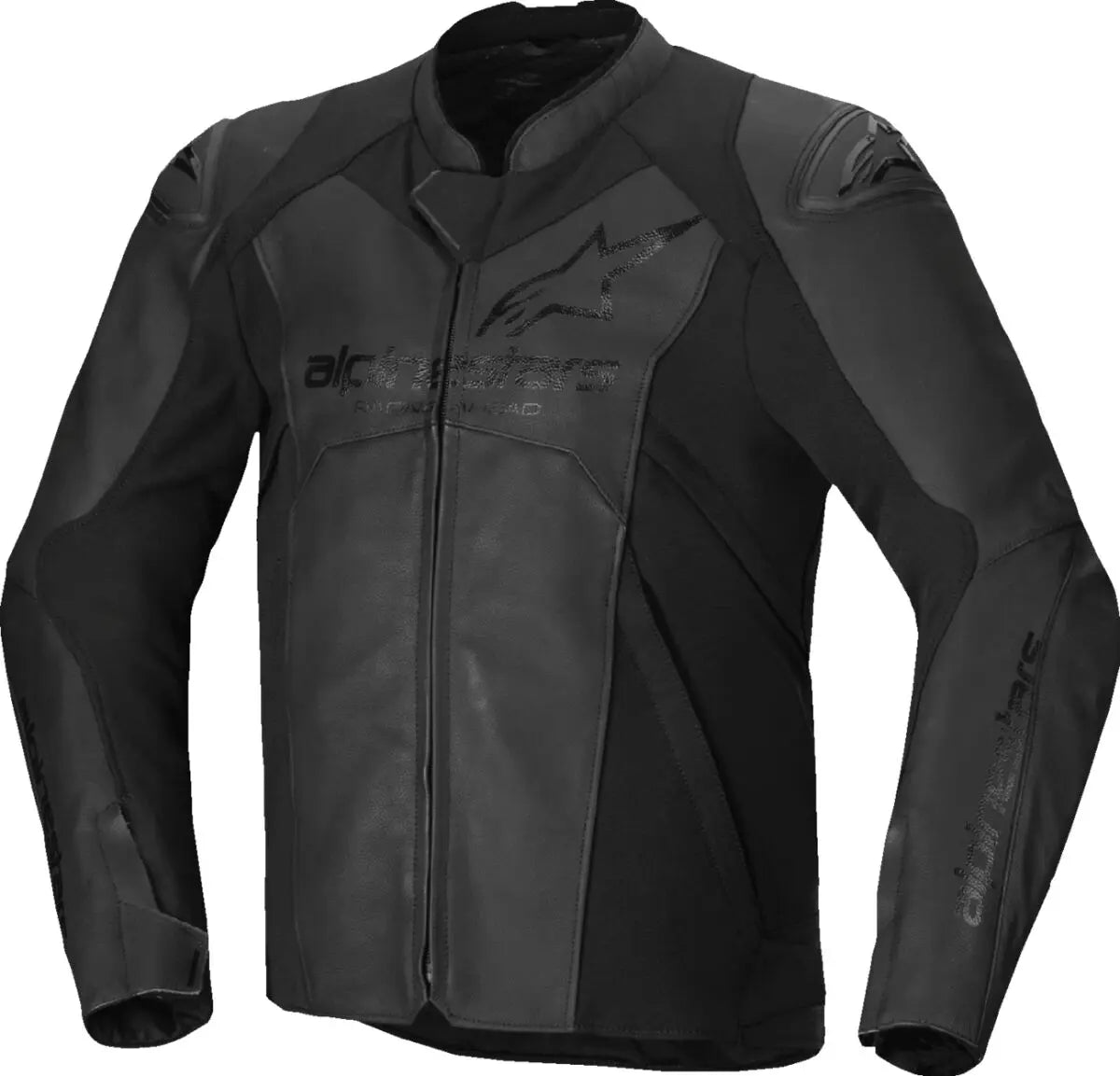 Alpinestars Faster V3 Riding Leather Jacket Black - FREE UK Shipping, FREE 365 Day Returns | Moto Central