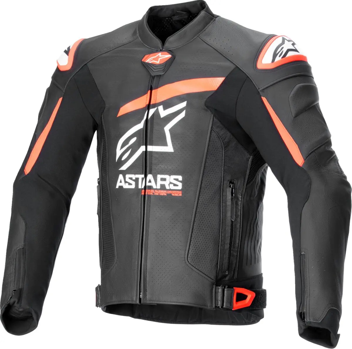 Alpinestars GP Plus R V4 Airflow Leather Jacket Black / Red / White - FREE UK Shipping, FREE 365 Day Returns | Moto Central