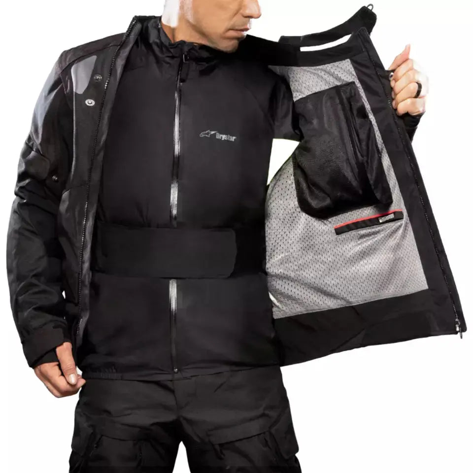 Alpinestars Halo Drystar Jacket Black / Black