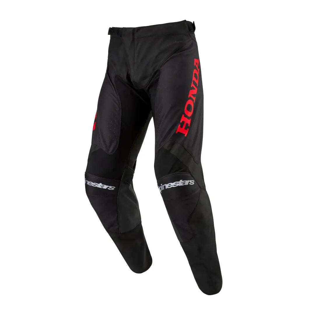 Alpinestars Honda Racer Iconic MX Trouser Black / Red - FREE UK Shipping, FREE 365 Day Returns | Moto Central