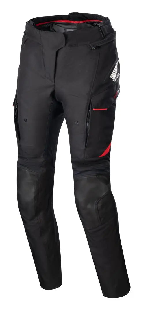 Alpinestars Honda Stella Andes V3 Drystar Ladies Textile Trouser Black / Bright Red - FREE UK Shipping, FREE 365 Day Returns | Moto Central