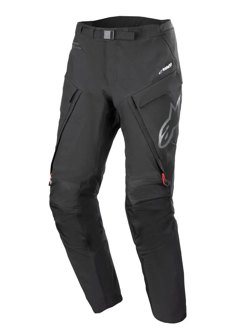 Alpinestars Hyde XT Drystar Textile Trouser Black / Bright Red - FREE UK Shipping, FREE 365 Day Returns | Moto Central