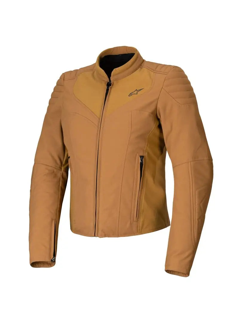 Alpinestars Isla WR Ladies Textile Jacket Utility Brown / Light Gold - FREE UK Shipping, FREE 365 Day Returns | Moto Central