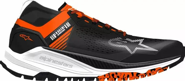 Alpinestars Meta XR V2 Shoes Black / Orange / White - FREE UK Shipping, FREE 365 Day Returns | Moto Central