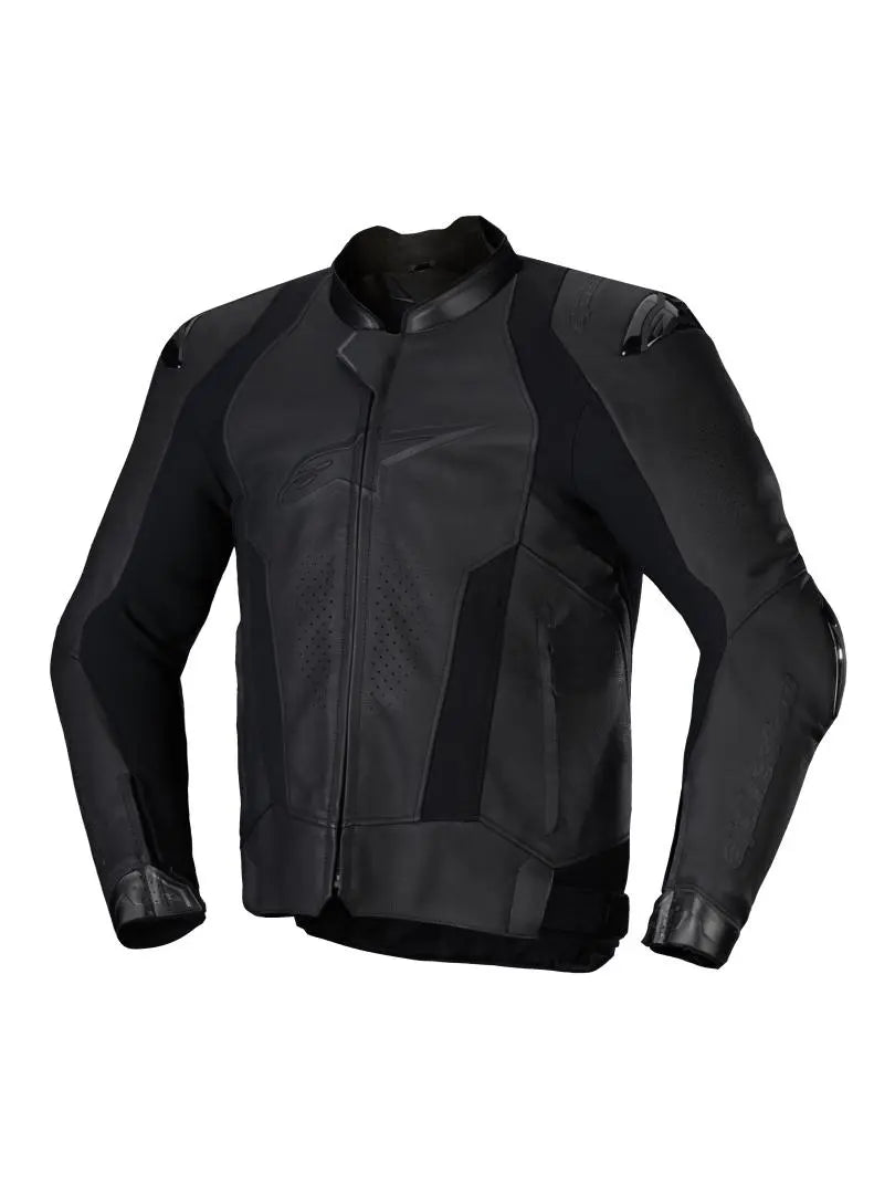 Alpinestars Missile V3 Leather Jacket Black / Black - FREE UK Shipping, FREE 365 Day Returns | Moto Central