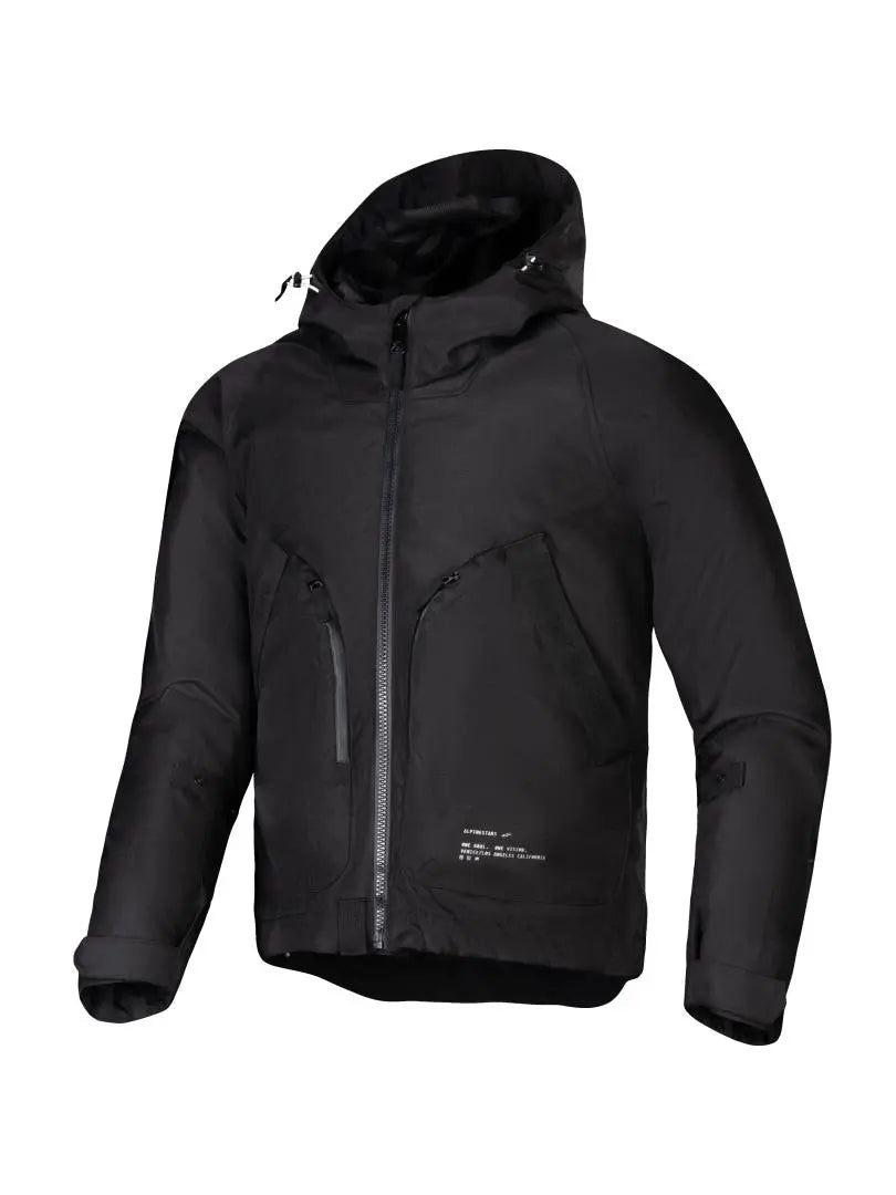 Alpinestars Morush Waterproof Parka Textile Jacket Black - FREE UK Shipping, FREE 365 Day Returns | Moto Central