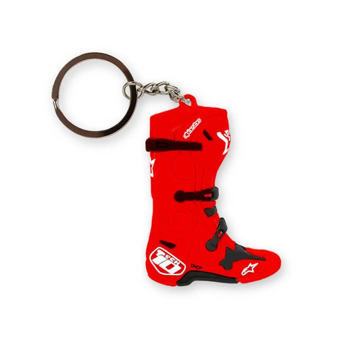 Alpinestars New Tech 10 Boot Keyfob Red - FREE UK Shipping, FREE 365 Day Returns | Moto Central