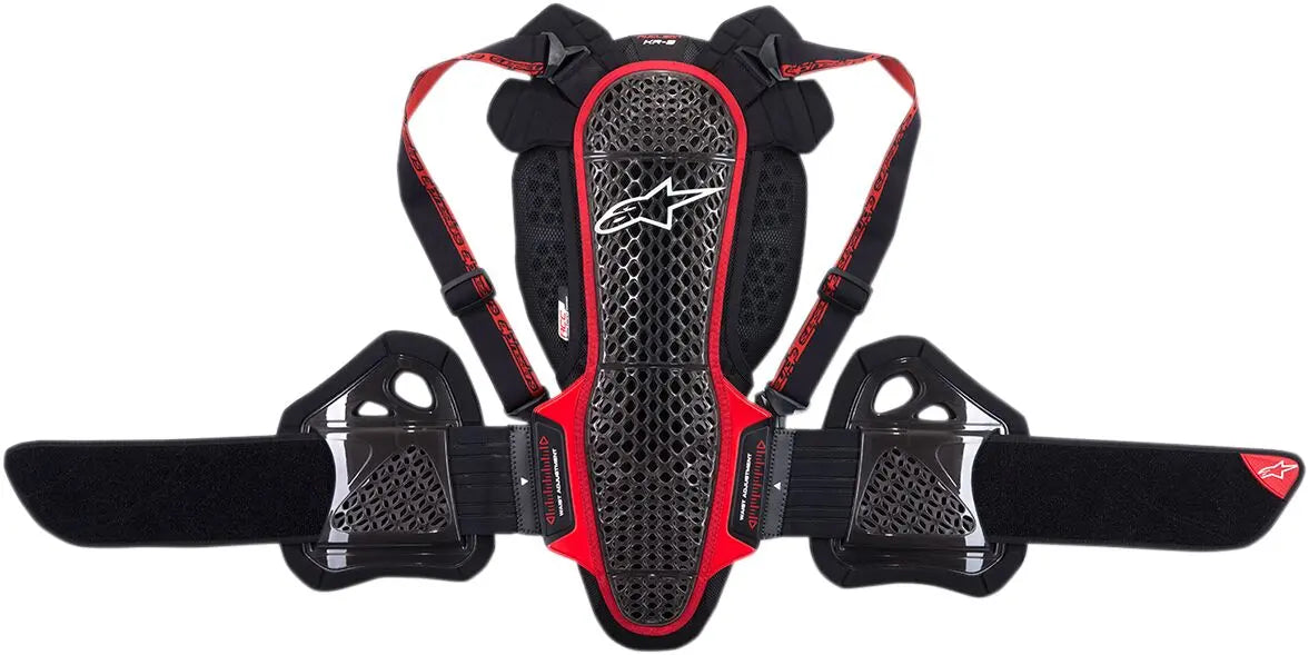 Alpinestars Nucleon KR-3 Back Protector Black / Red - FREE UK Shipping, FREE 365 Day Returns | Moto Central