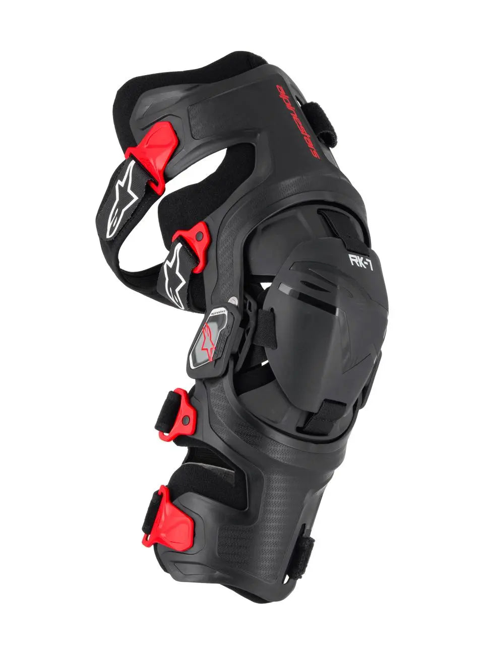 Alpinestars RK-7 Plasma Knee Braces Black / Red - FREE UK Shipping, FREE 365 Day Returns | Moto Central