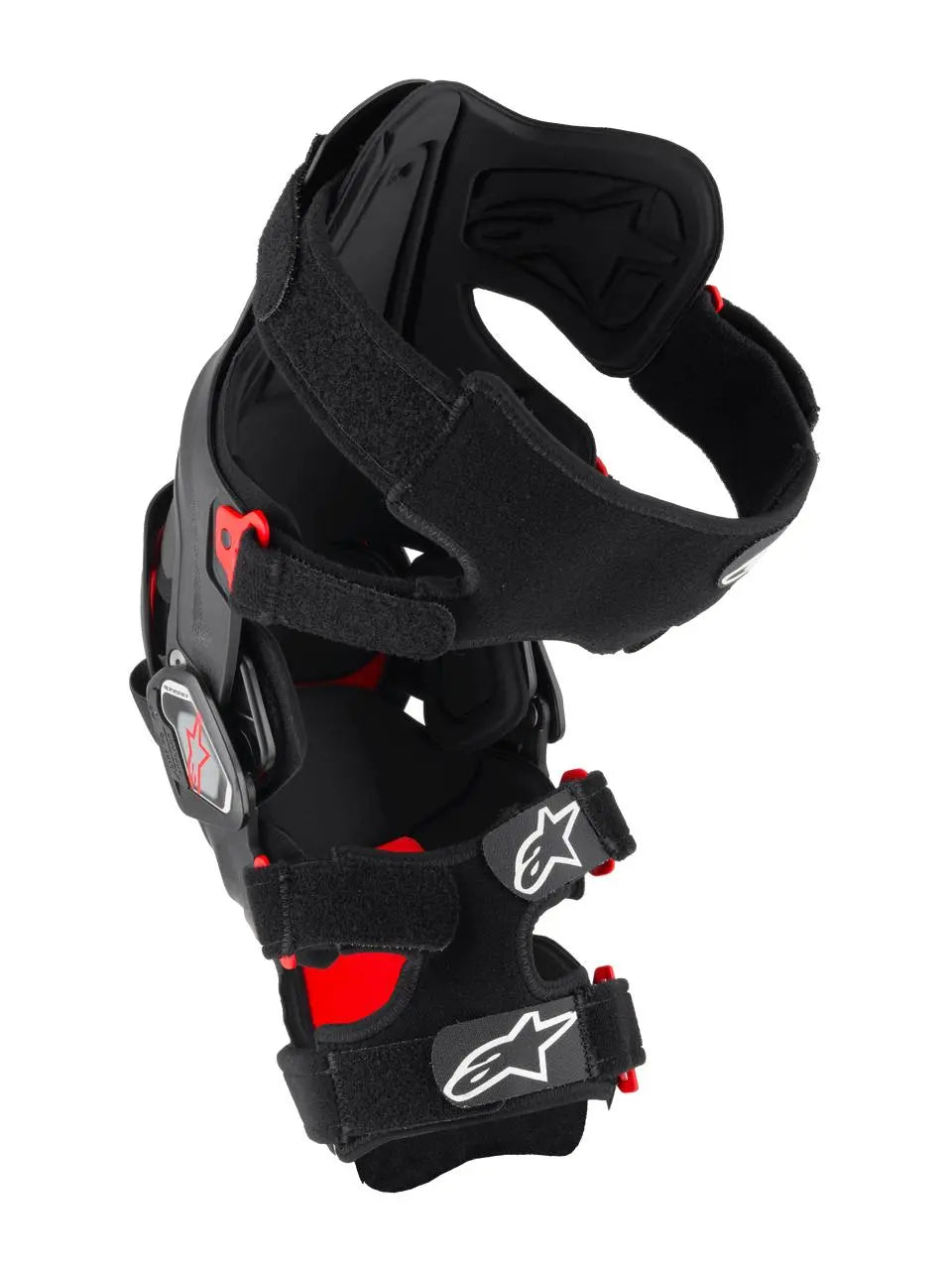 Alpinestars RK-7 Plasma Knee Braces Black / Red - FREE UK Shipping, FREE 365 Day Returns | Moto Central