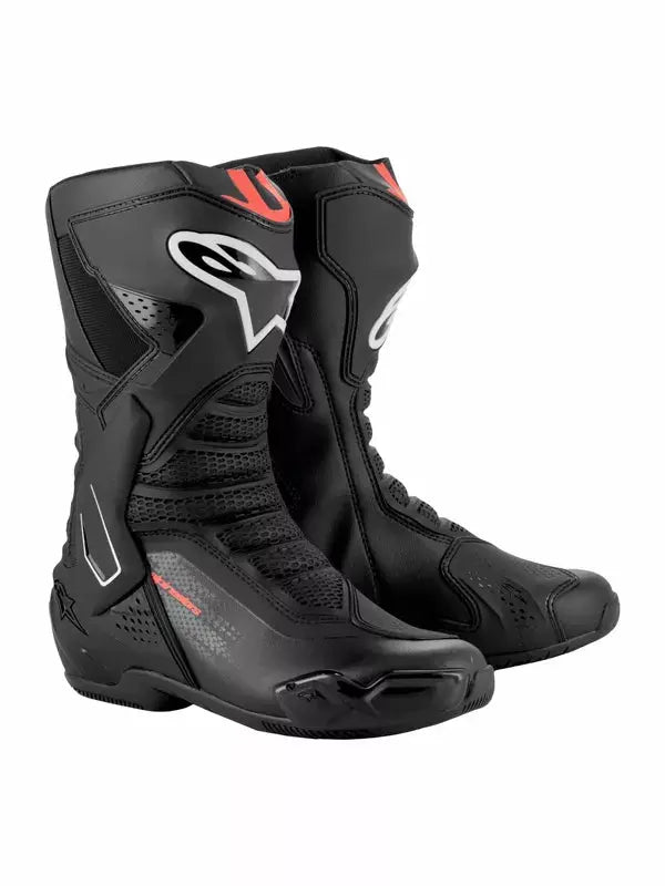 Alpinestars SMX-6 V3 Boots Black / Red - FREE UK Shipping, FREE 365 Day Returns | Moto Central