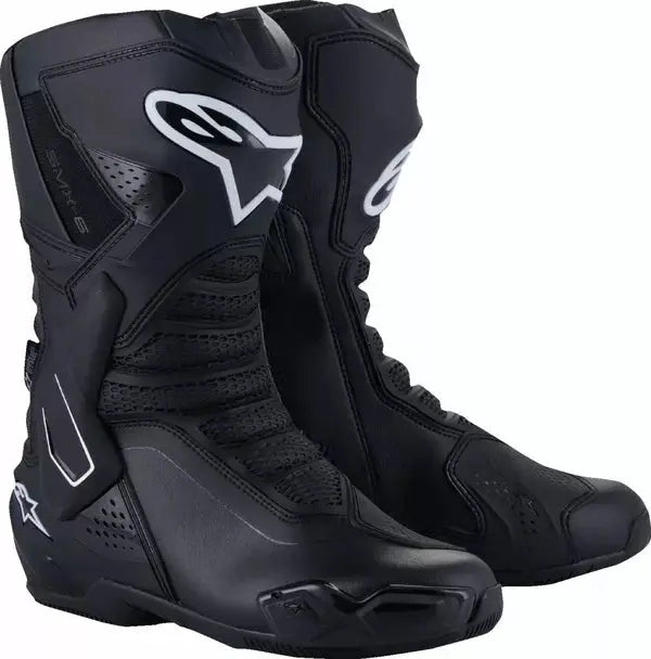 Alpinestars SMX-6 V3 Drystar Boots Black - FREE UK Shipping, FREE 365 Day Returns | Moto Central