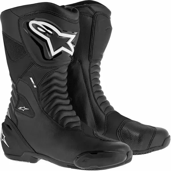 Alpinestars SMX-S Boots Black - FREE UK Shipping, FREE 365 Day Returns | Moto Central