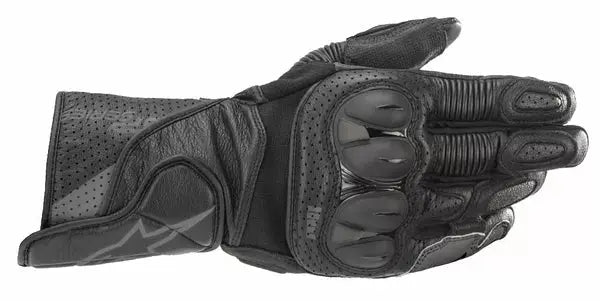 Alpinestars SP-2 V3 Leather Gloves Anthracite / Black - FREE UK Shipping, FREE 365 Day Returns | Moto Central