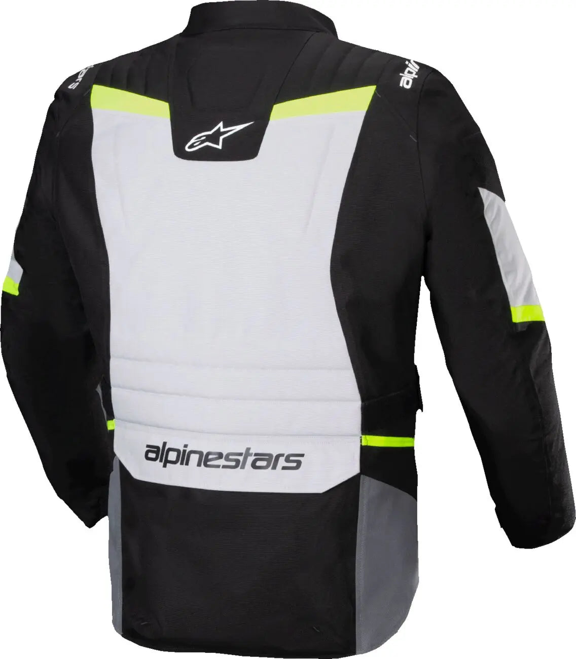 Alpinestars ST-1 Waterproof Textile Jacket Black / Fluo Yellow / Grey - FREE UK Shipping, FREE 365 Day Returns | Moto Central