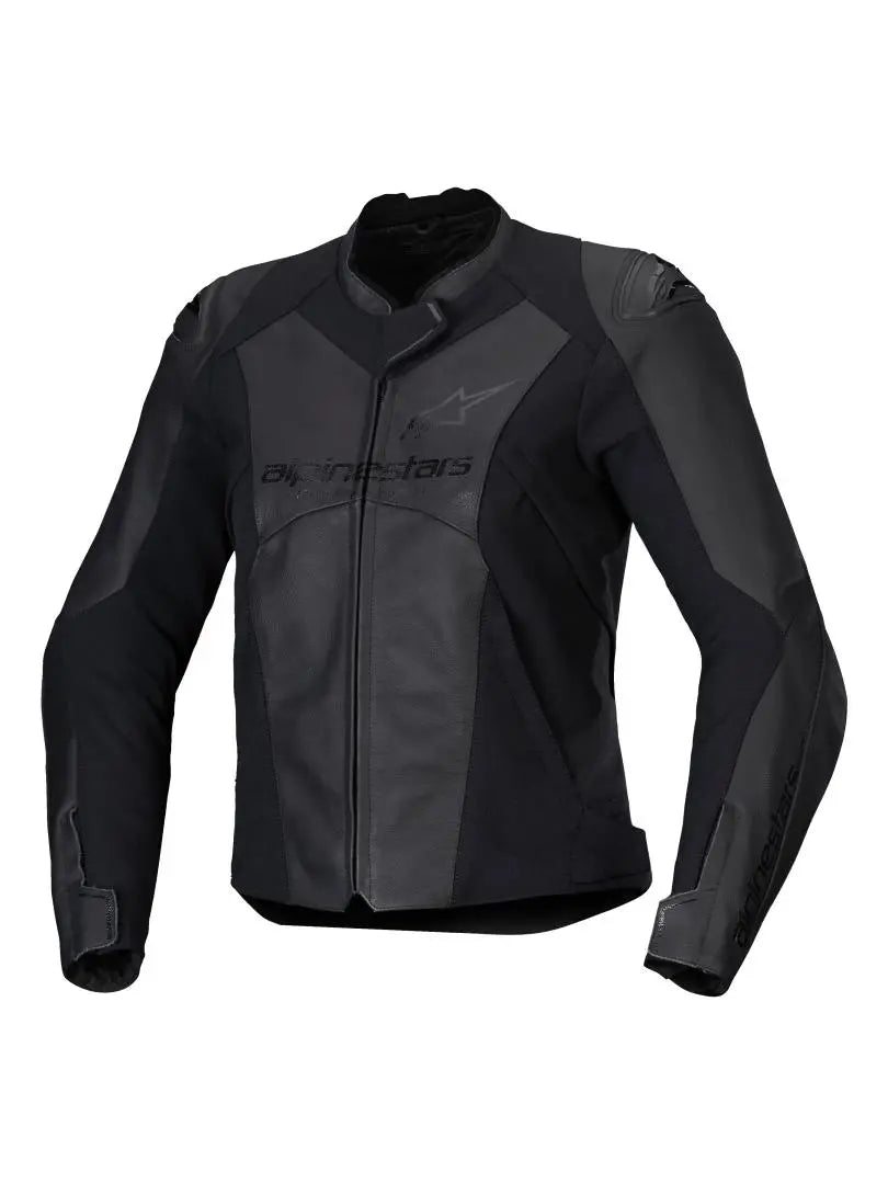 Alpinestars Stella Faster V3 Ladies Leather Jacket Black / Black - FREE UK Shipping, FREE 365 Day Returns | Moto Central