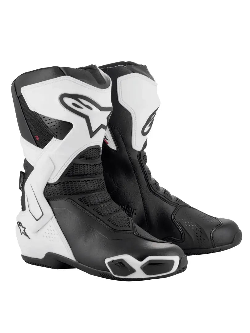 Alpinestars Stella SMX-6 V3 Drystar Ladies Boots White / Black - FREE UK Shipping, FREE 365 Day Returns | Moto Central