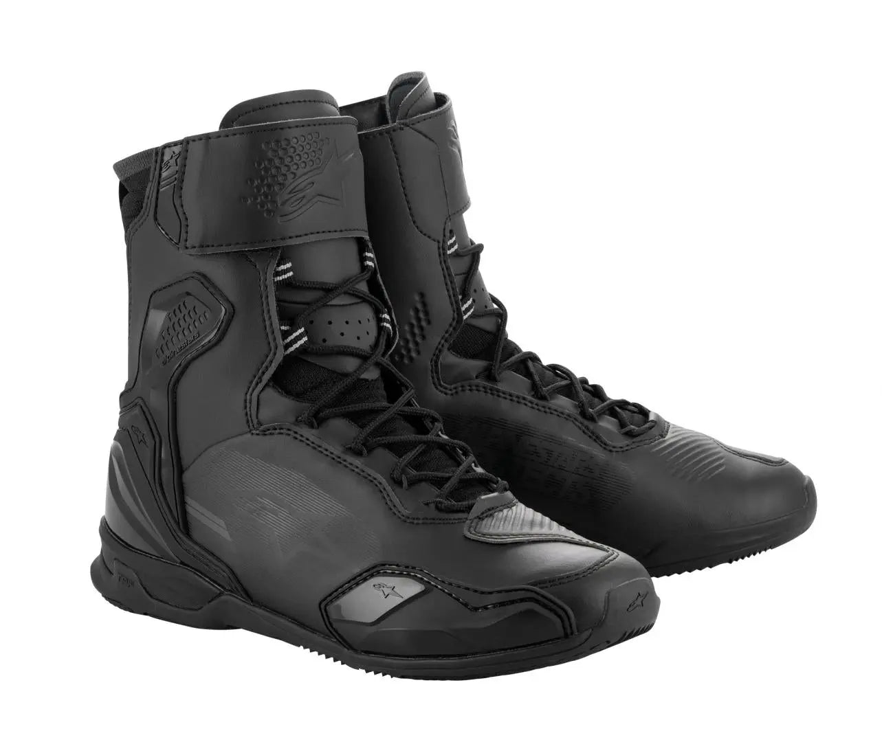 Alpinestars Superfaster Shoes Black / Black - FREE UK Shipping, FREE 365 Day Returns | Moto Central