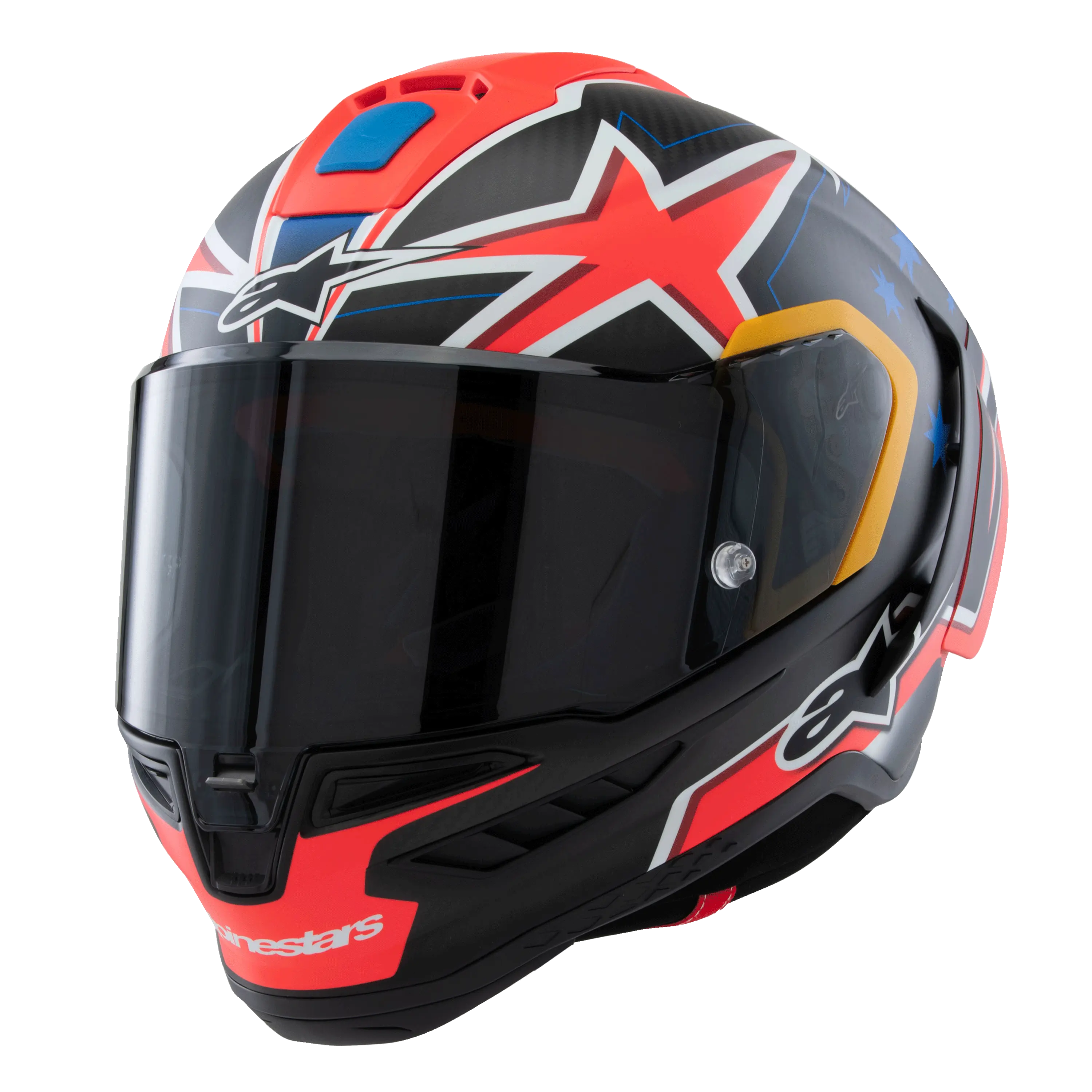 Alpinestars Supertech R10 Jack Miller Carbon / Matt Red FREE UK Delivery, FREE 365 Day Returns | Moto Central