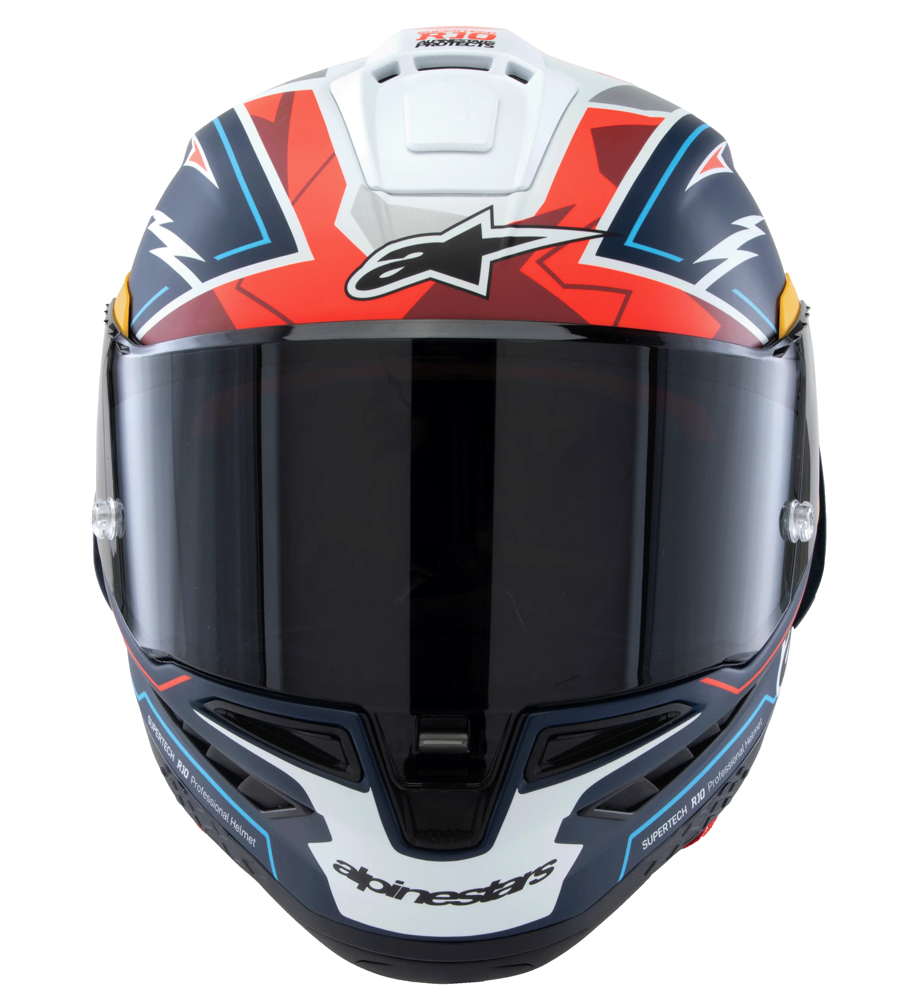 Alpinestars Supertech R10 Pedro Acosta Blue / Red / Matt White FREE UK Delivery, FREE 365 Day Returns | Moto Central