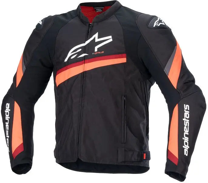 Alpinestars T-GP R V4 Textile Jacket Black / Red - FREE UK Shipping, FREE 365 Day Returns | Moto Central